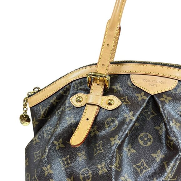 LOUIS VUITTON Authentic Brown Monogram Canvas Shoulder Bag - Picture 9 of 11